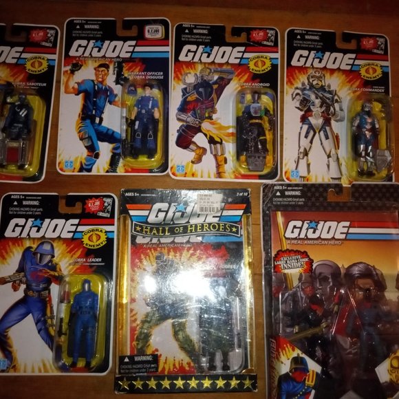 GI joe 8 x 2008 ACtion figure lot -collection unopened - Picture 2 of 3